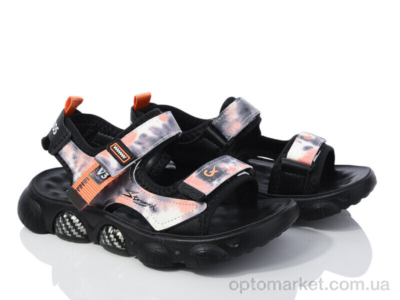 Купить Сандалі дитячі A05-3I Ok Shoes чорний, фото 1