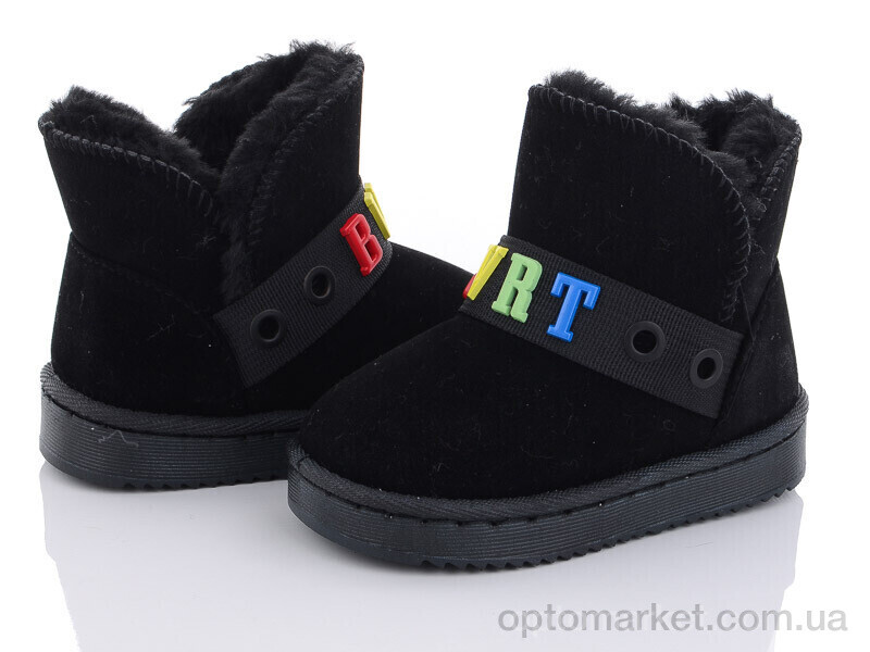 Купить Уги дитячі A05 black Ok Shoes чорний, фото 1