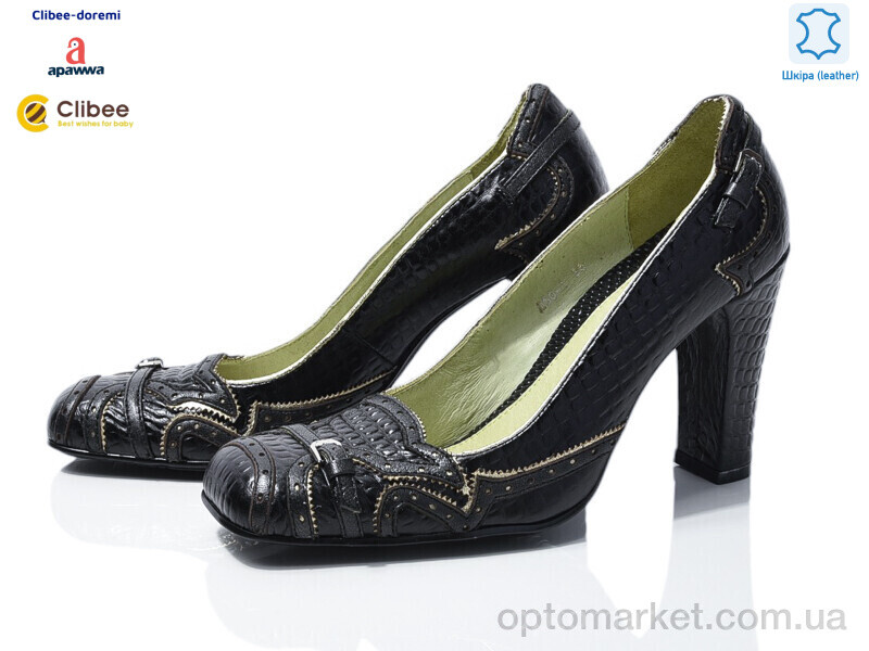 Купить Туфлі жіночі A050-1 black Apawwa чорний, фото 1