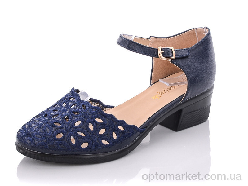 Купить Туфлі жіночі A0561-3 Baodaogongzhu синій, фото 1