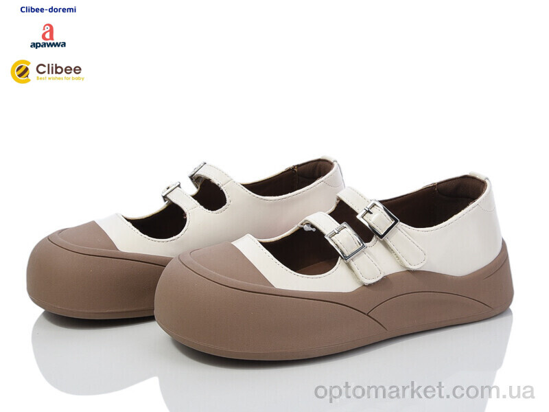 Купить Туфлі дитячі A0662 beige Apawwa бежевий, фото 1