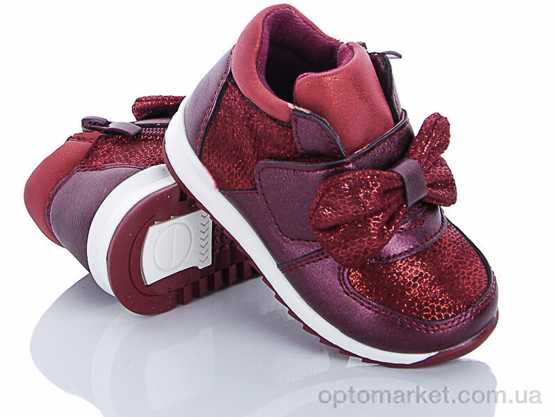 Купить Черевики дитячі A07-4 purple С.Луч бордовий, фото 1