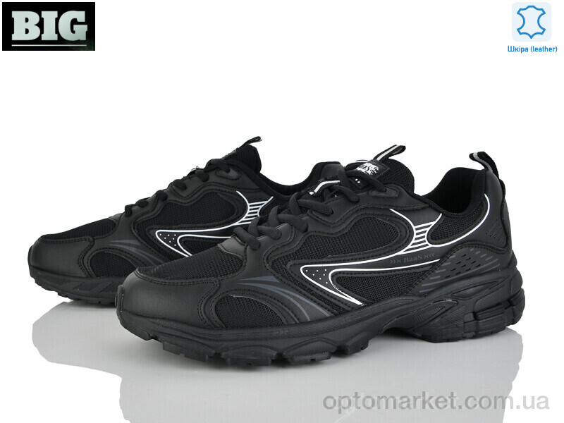 Купить Кросівки чоловічі A07578-1 Baas чорний, фото 1