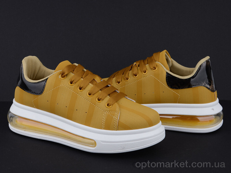 Купить Кросівки жіночі A09-3 new Marlen жовтий, фото 2