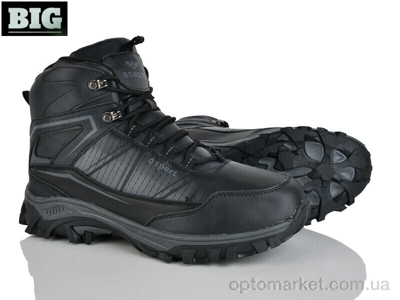 Купить Черевики чоловічі A09019-2 Bonote чорний, фото 1