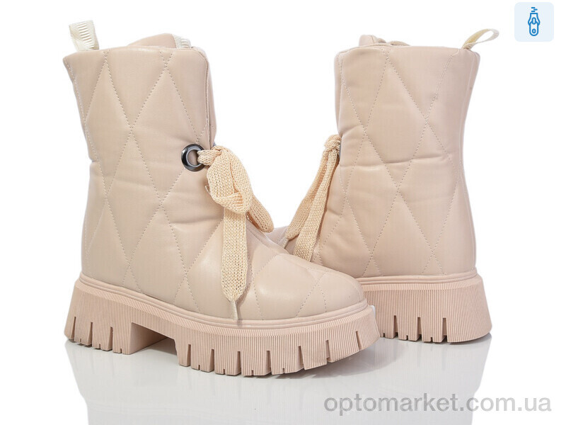 Купить Черевики жіночі A1-1625-2 Lion бежевий, фото 1