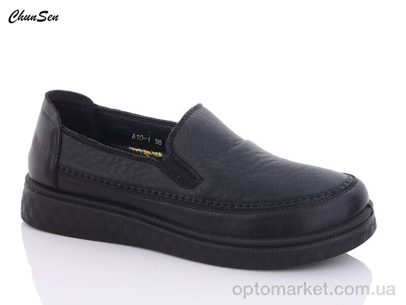 Купить Туфлі жіночі A10-1 Chunsen чорний, фото 1
