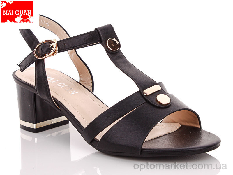 Купить Босоніжки жіночі A10-6 Maiguan чорний, фото 1
