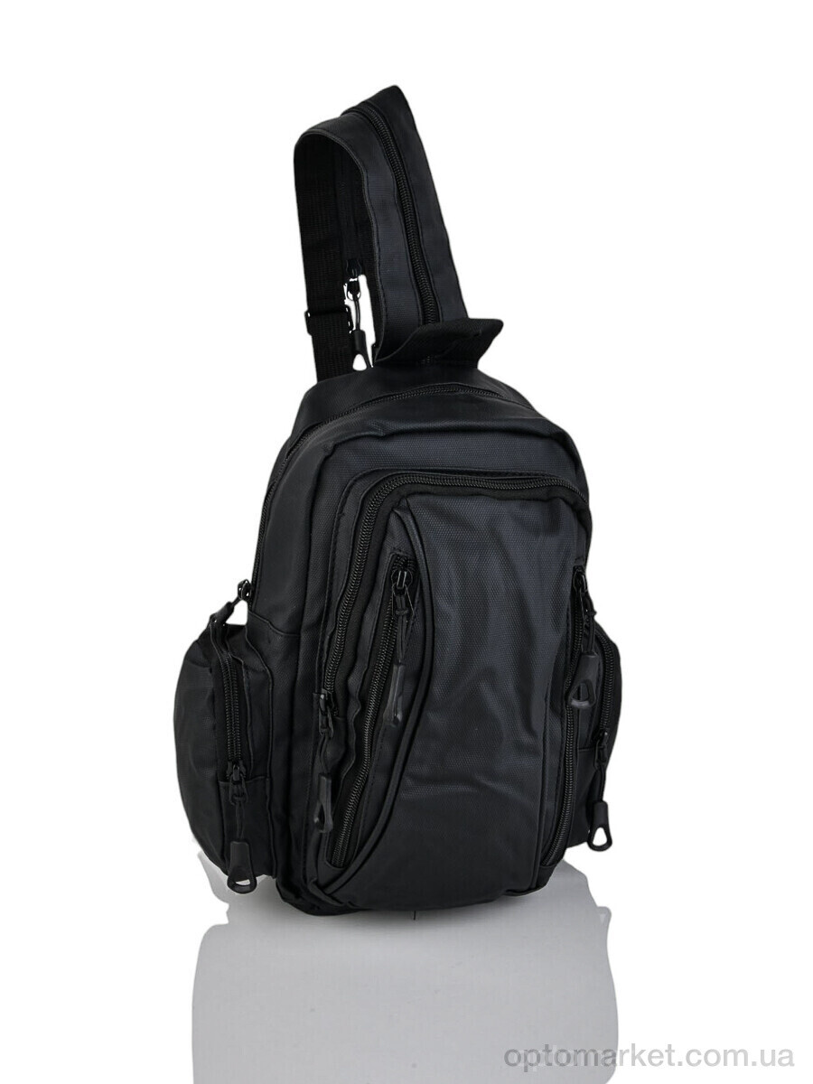 Купить Сумка чоловіча A10 black GLAMORTA чорний, фото 1