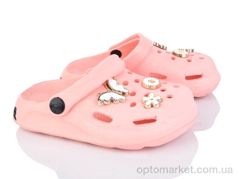 Купить Крокси дитячі A1004-2 Smile рожевий, фото 1