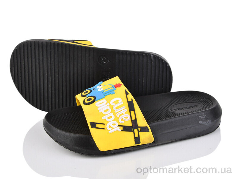 Купить Шльопанці дитячі A1012-3 Gezer чорний, фото 1