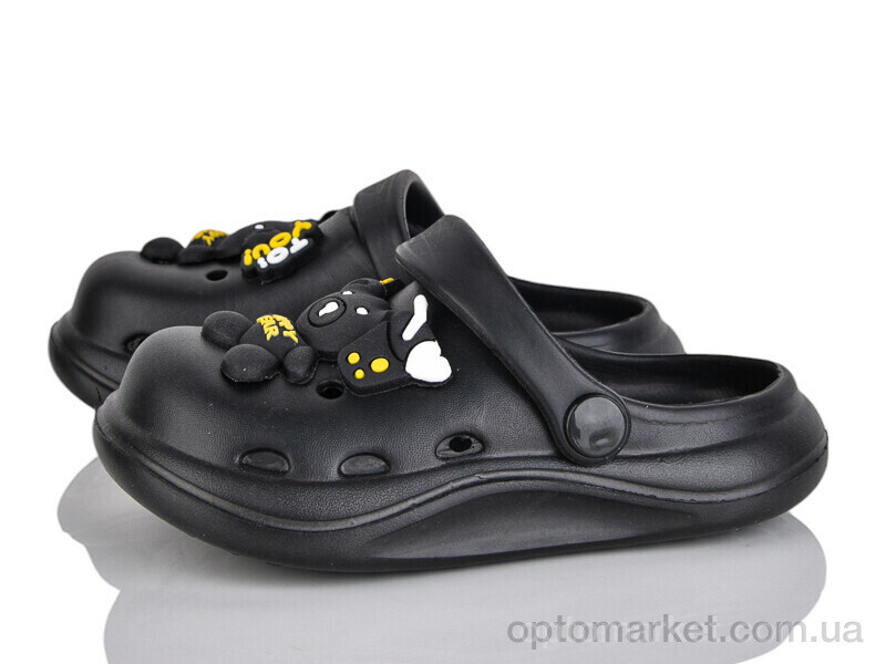 Купить Крокси дитячі A1017-2 Soylu чорний, фото 1