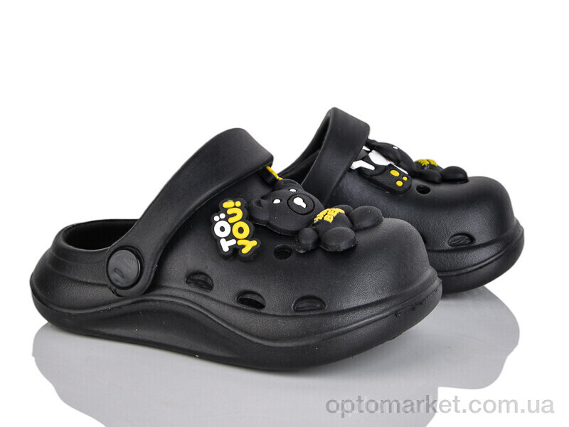 Купить Крокси дитячі A1017-3 Soylu чорний, фото 1