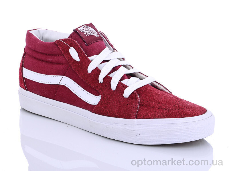Купить Кросівки чоловічі A102-4 bordo V.ns бордовий, фото 2