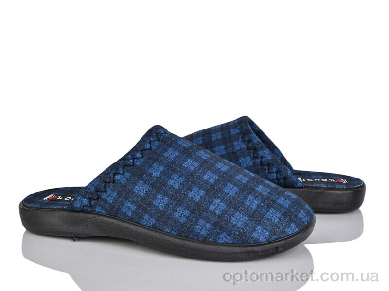 Купить Капці чоловічі A1020 Focux синій, фото 1