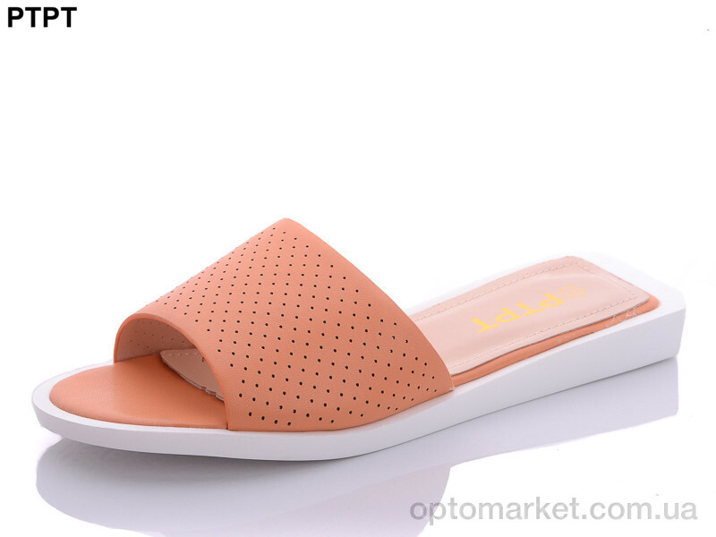 Купить Шльопанці жіночі A103-19 PTPT помаранчевий, фото 1
