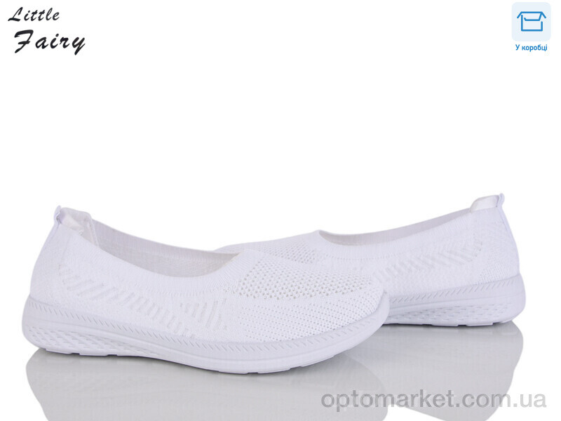 Купить Сліпони жіночі A1037-4 L.Fairy білий, фото 1