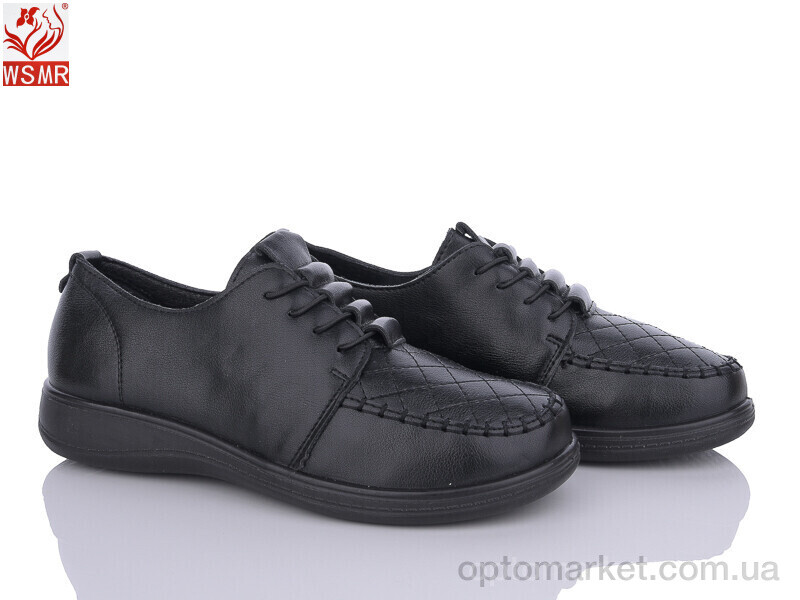Купить Туфлі жіночі A105-1 WSMR чорний, фото 1