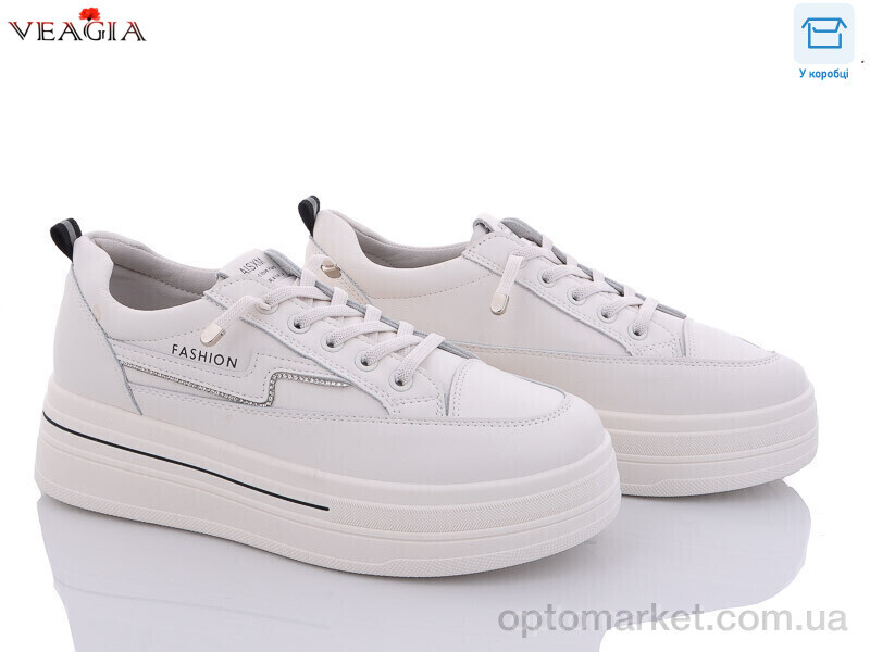 Купить Кросівки жіночі A1053 Veagia білий, фото 1