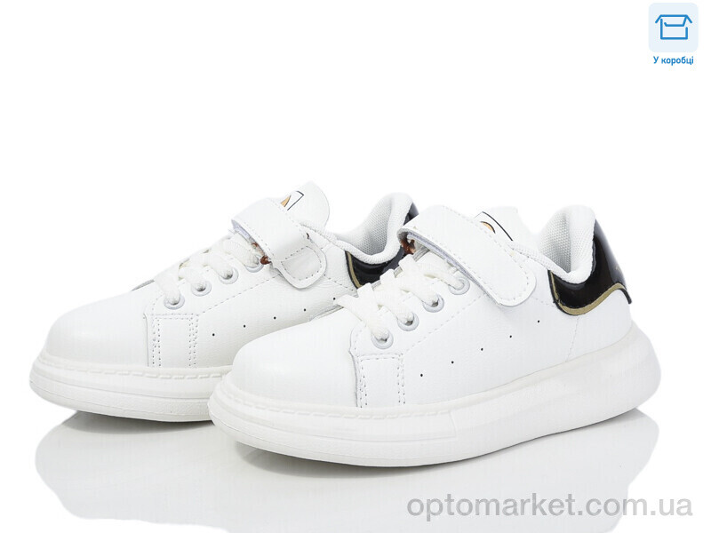 Купить Кросівки дитячі A107-3 white Paliament білий, фото 1