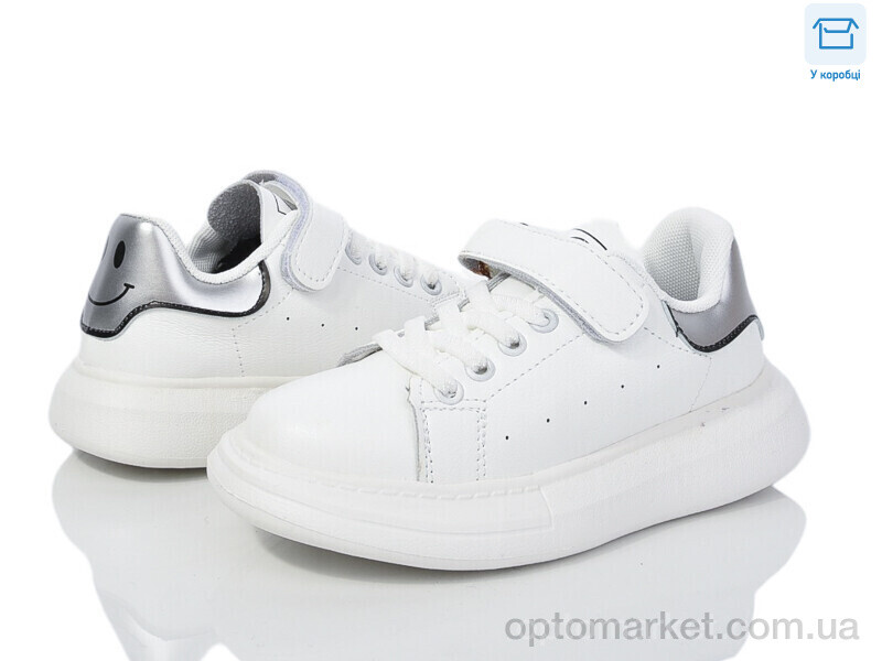 Купить Кросівки дитячі A107-8 Paliament білий, фото 1