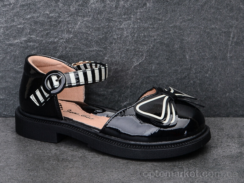 Купить Туфлі дитячі A10725-0 JongGolf чорний, фото 2
