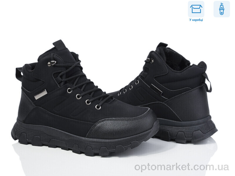 Купить Черевики чоловічі A11-157 Ok Shoes чорний, фото 1