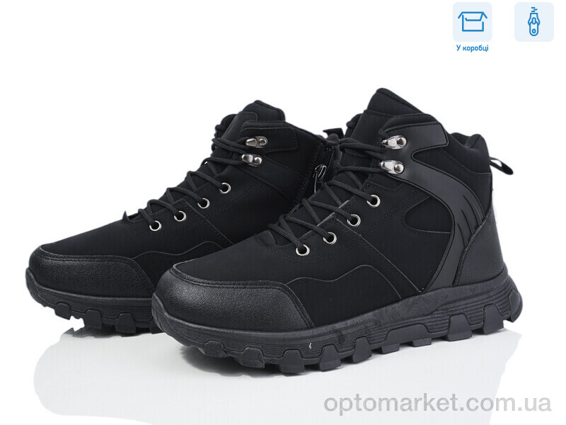 Купить Черевики чоловічі A11-161 Ok Shoes чорний, фото 1