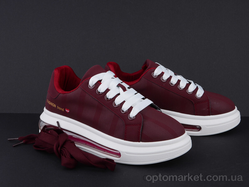 Купить Кросівки жіночі A11-1 Marlen бордовий, фото 2