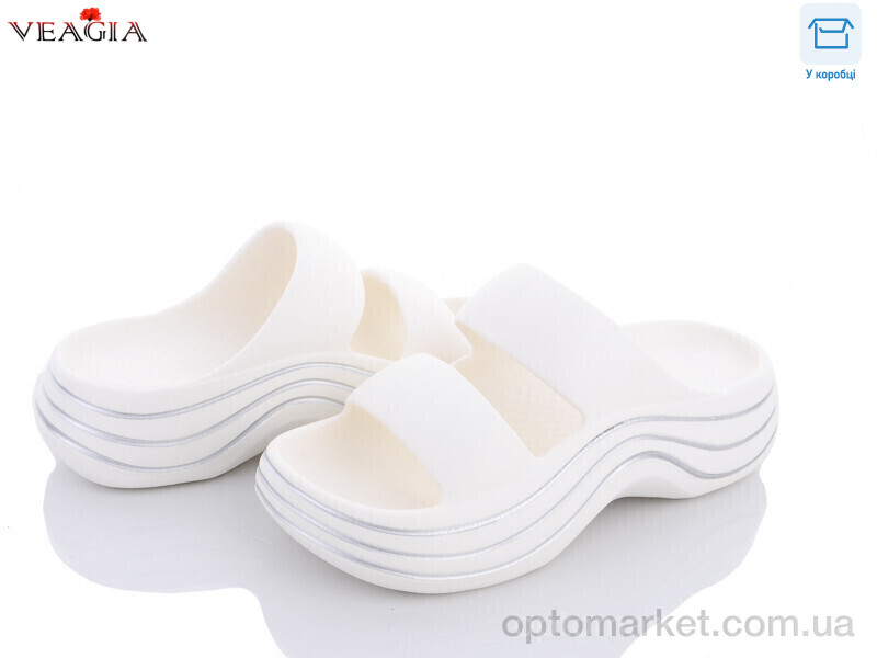 Купить Шльопанці жіночі A11-3 Veagia-ADA білий, фото 1