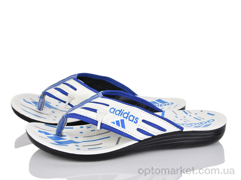 Купить В'єтнамки чоловічі A11 білий A.idas білий, фото 1