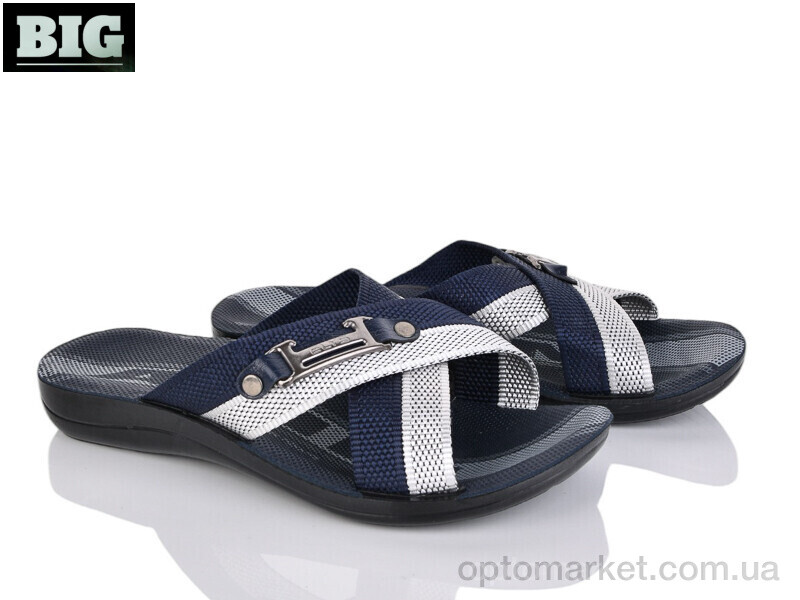 Купить Шльопанці чоловічі A110 blue Akim синій, фото 1