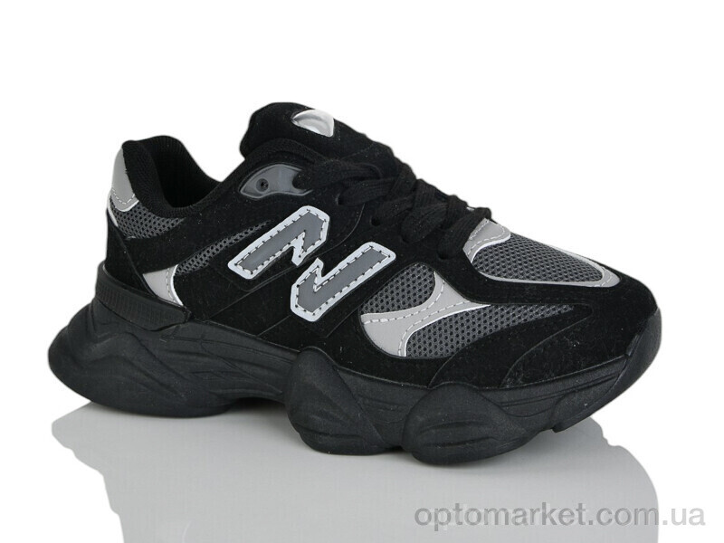 Купить Кросівки дитячі A112-1 Lilin чорний, фото 1