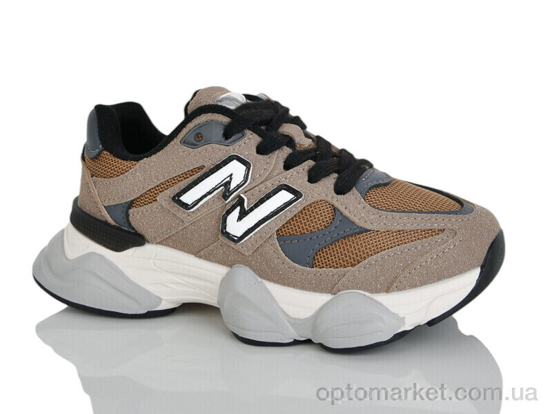 Купить Кросівки дитячі A112-7 Lilin коричневий, фото 1