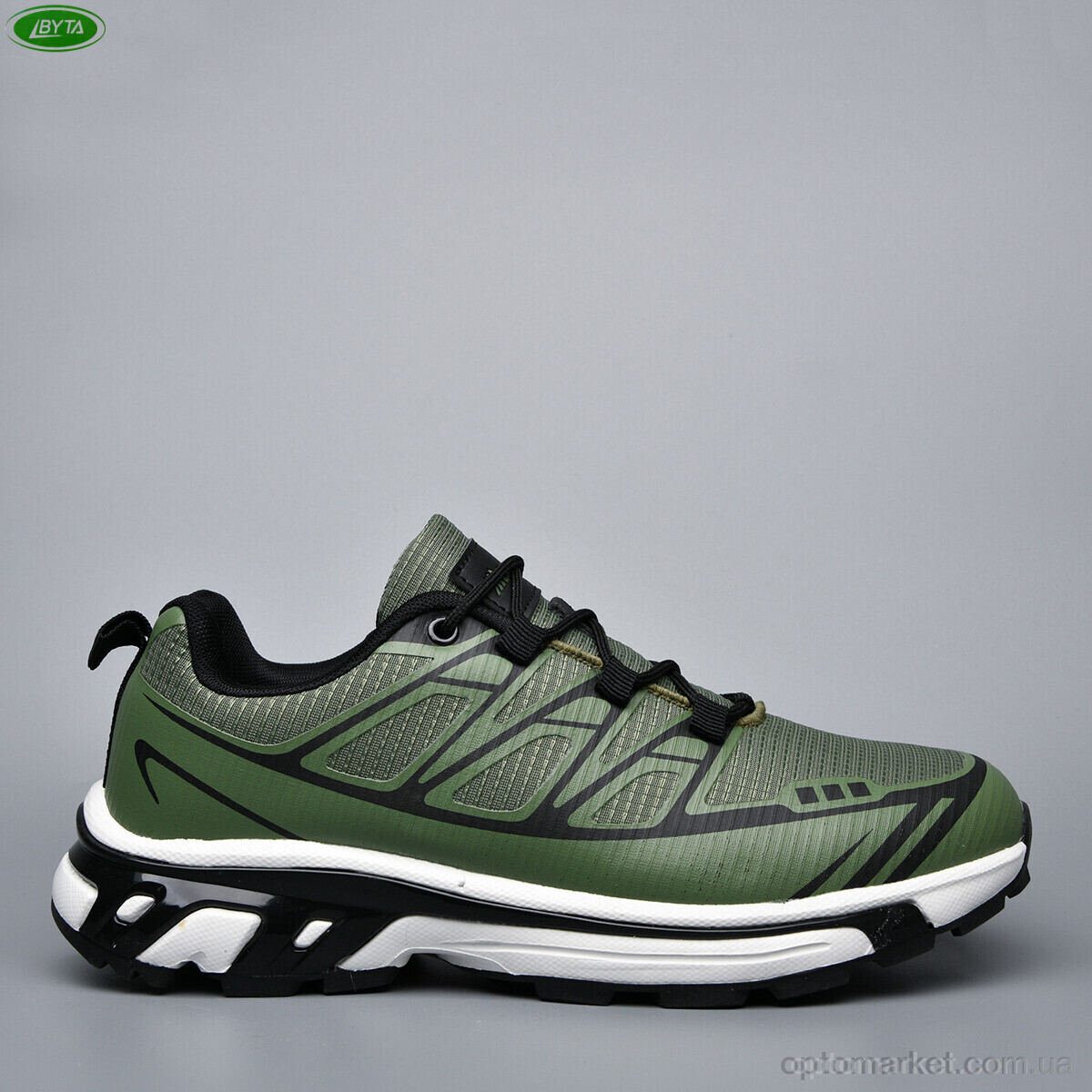 Купить Кросівки чоловічі A1133-7 Bayota зелений, фото 2