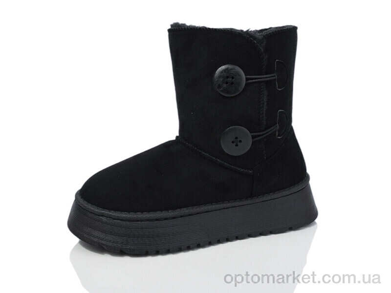 Купить Уги жіночі A12-1 Luck Line чорний, фото 1