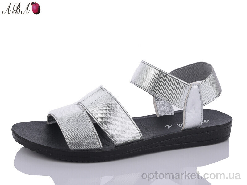Купить Босоніжки жіночі A12 -3 Aba срібний, фото 1