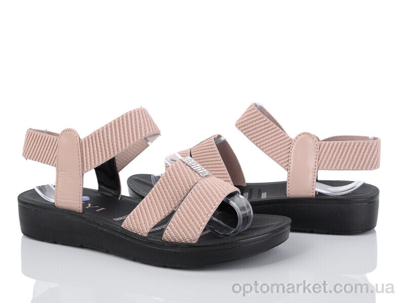 Купить Босоніжки жіночі A12-3 YiYi бежевий, фото 1