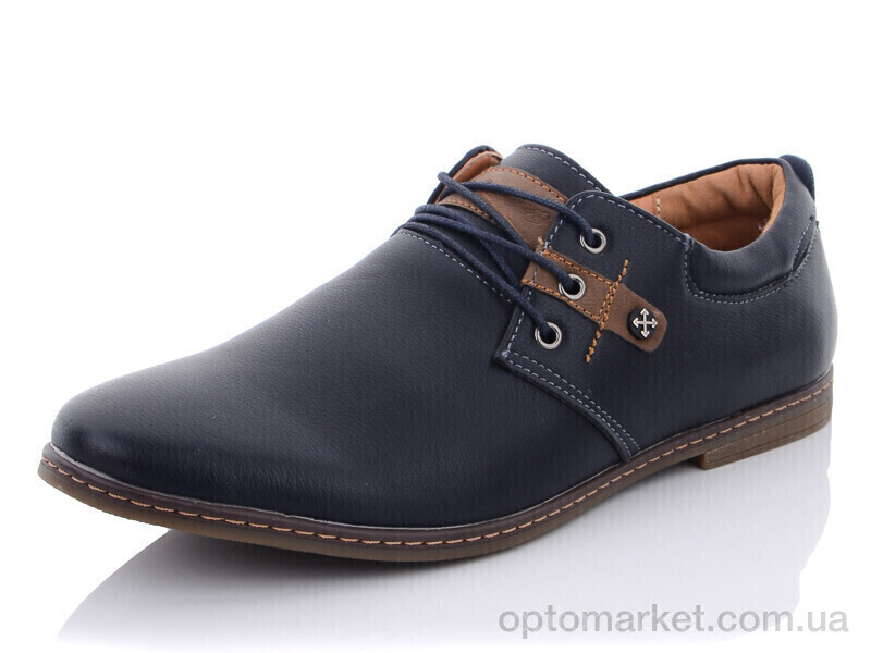 Купить Туфлі чоловічі A1218-1 Paliament синій, фото 1