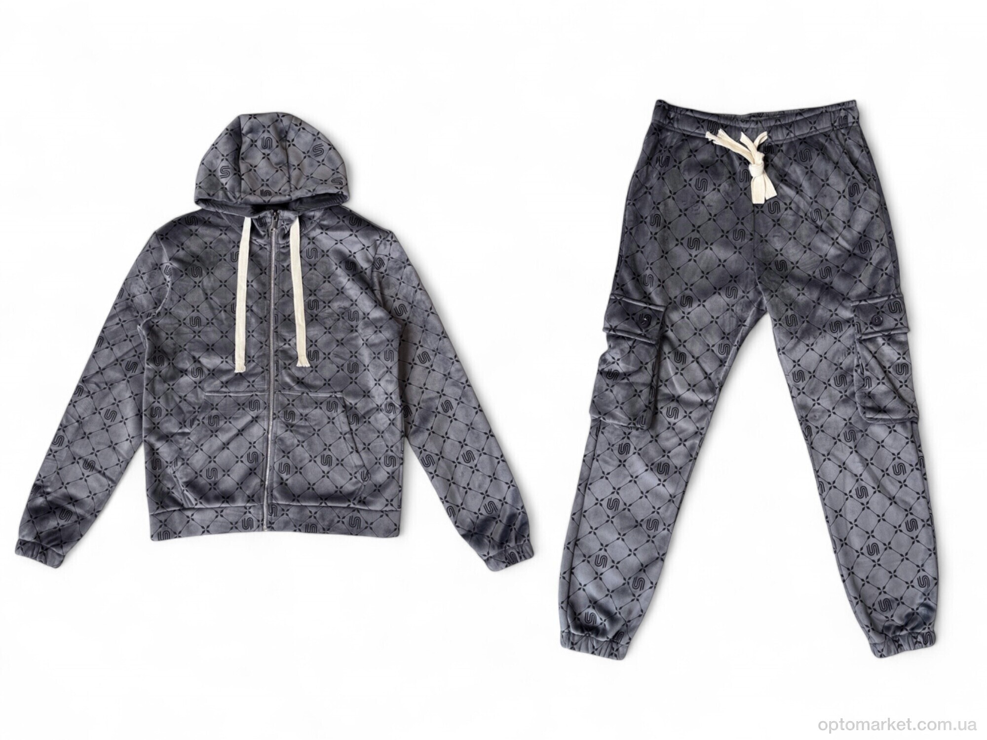 Купить Спортивний костюм чоловічі A127 grey Audsa сірий, фото 1