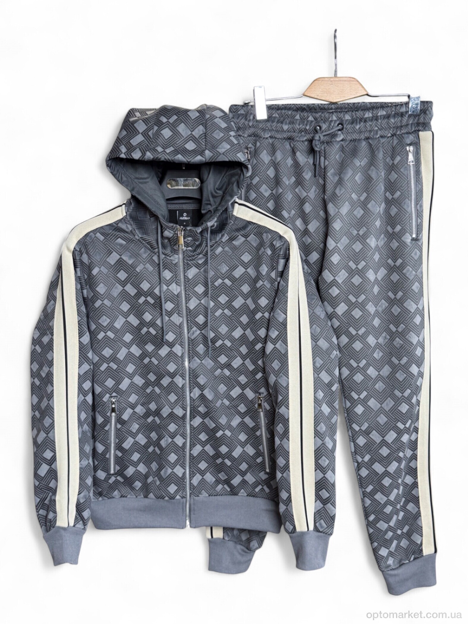 Купить Спортивний костюм чоловічі A128 black Audsa чорний, фото 1