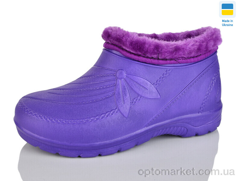 Купить Галоші жіночі A13 бузок Cross фіолетовий, фото 1