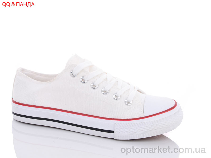 Купить Кеди унісекс A133-2 QQ shoes білий, фото 1