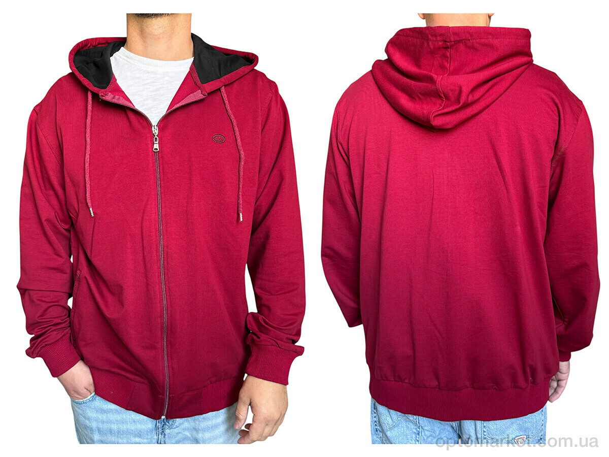 Купить Батник чоловічі A1381 bordo Shot Sportwear бордовий, фото 3