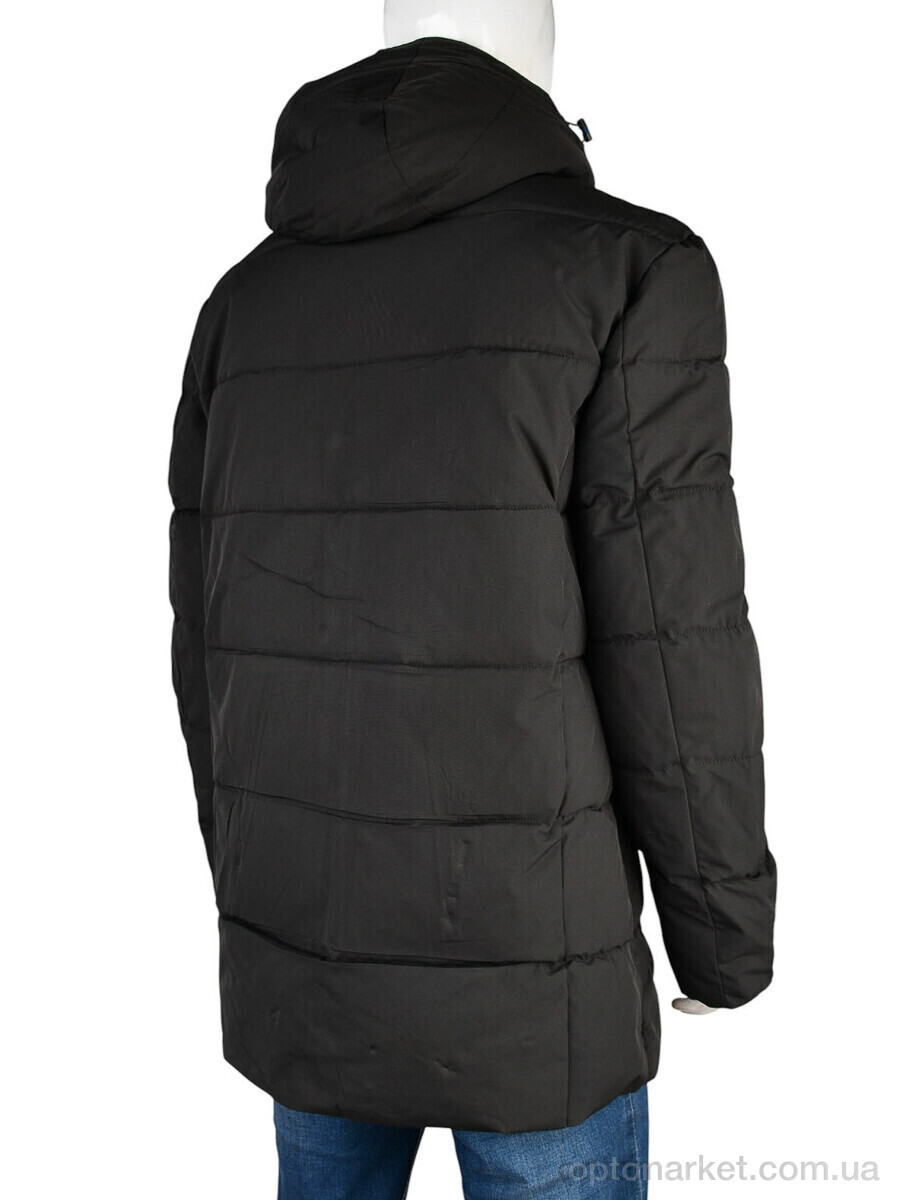 Купить Куртка чоловічі A14 black A.idas чорний, фото 3