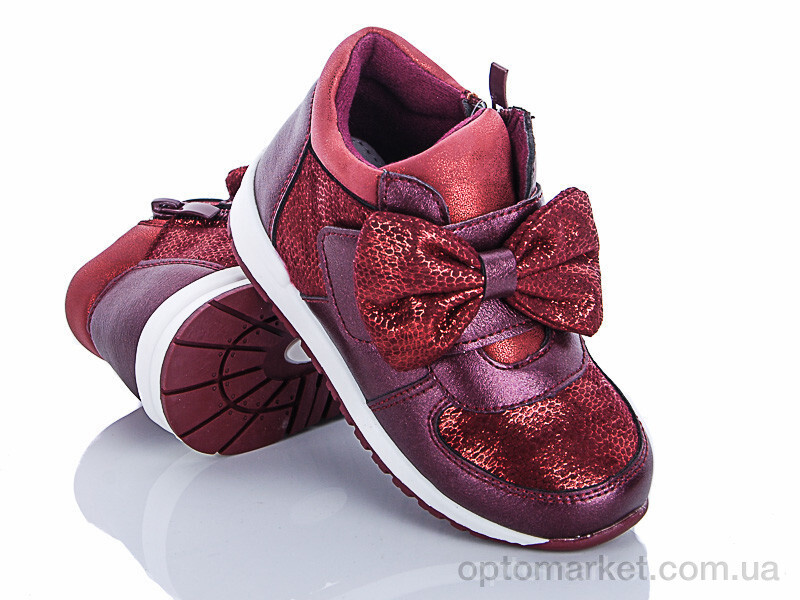 Купить Черевики дитячі A15-4 purple С.Луч бордовий, фото 1
