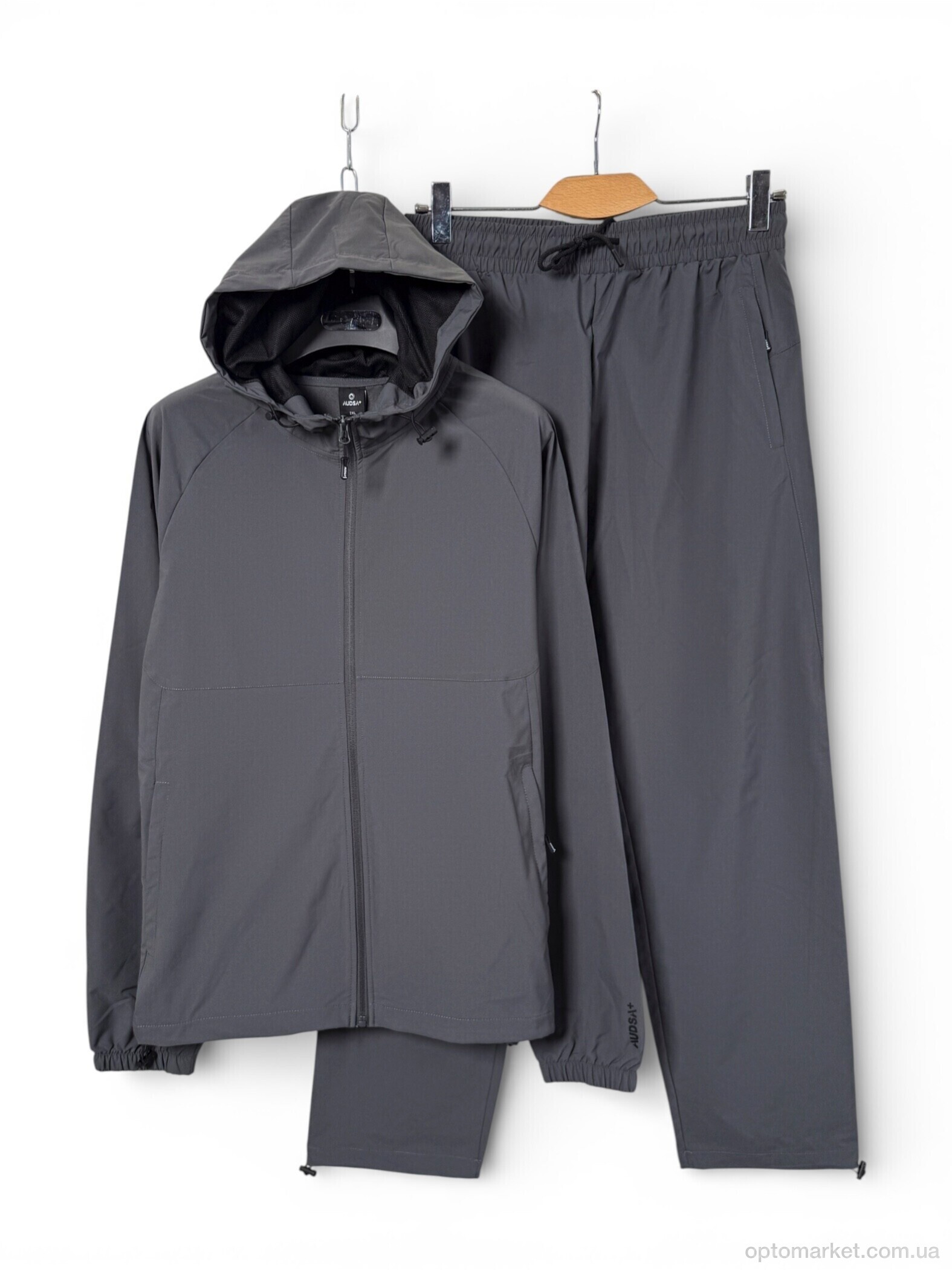 Купить Спортивний костюм чоловічі A150-1 d.grey Audsa сірий, фото 1