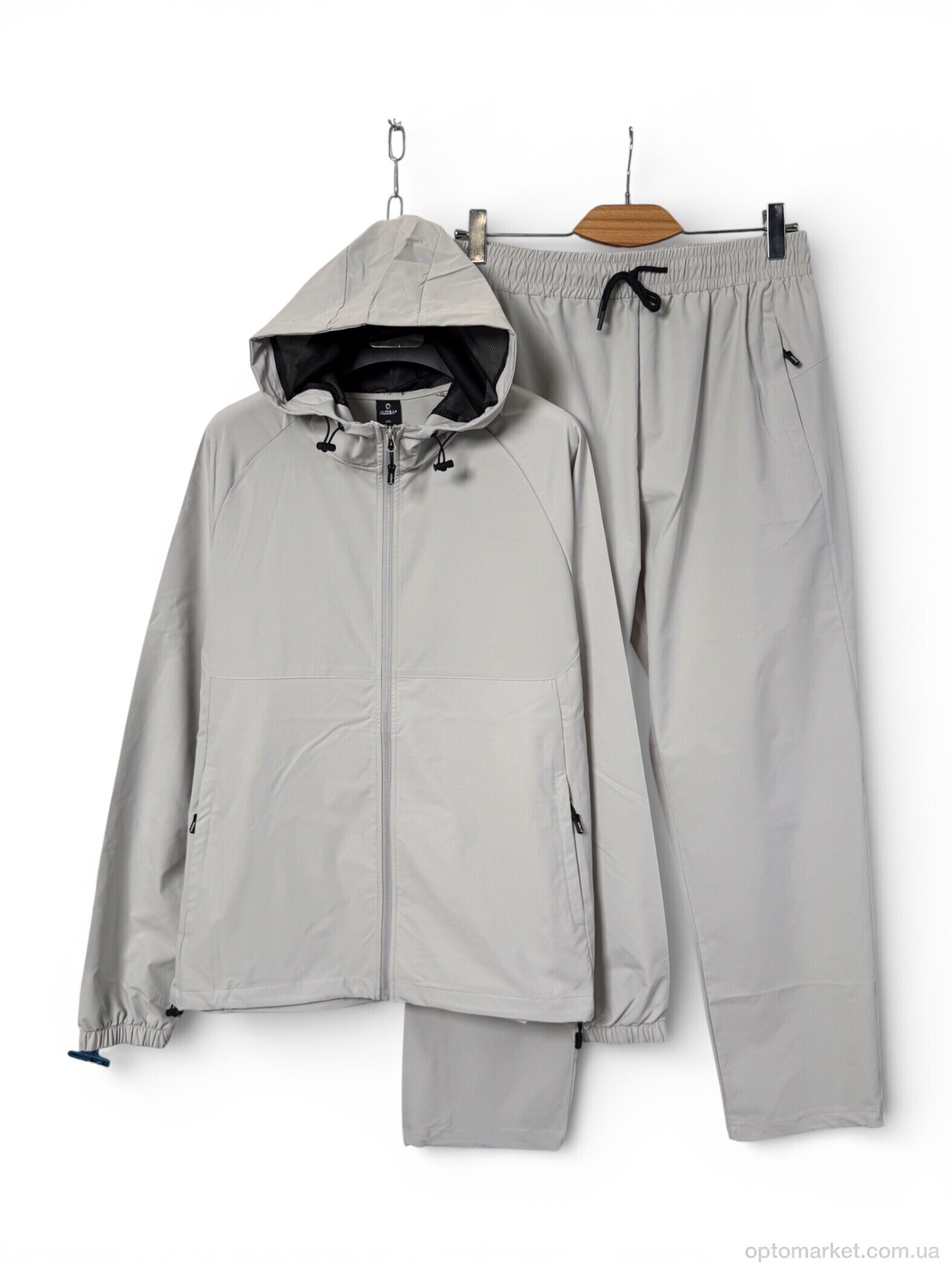 Купить Спортивний костюм чоловічі A150-1 l.grey Audsa сірий, фото 1