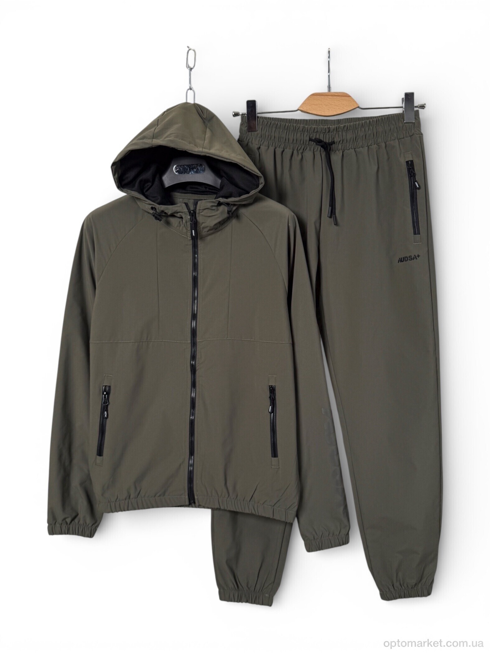 Купить Спортивний костюм чоловічі A151 d.green Audsa зелений, фото 1
