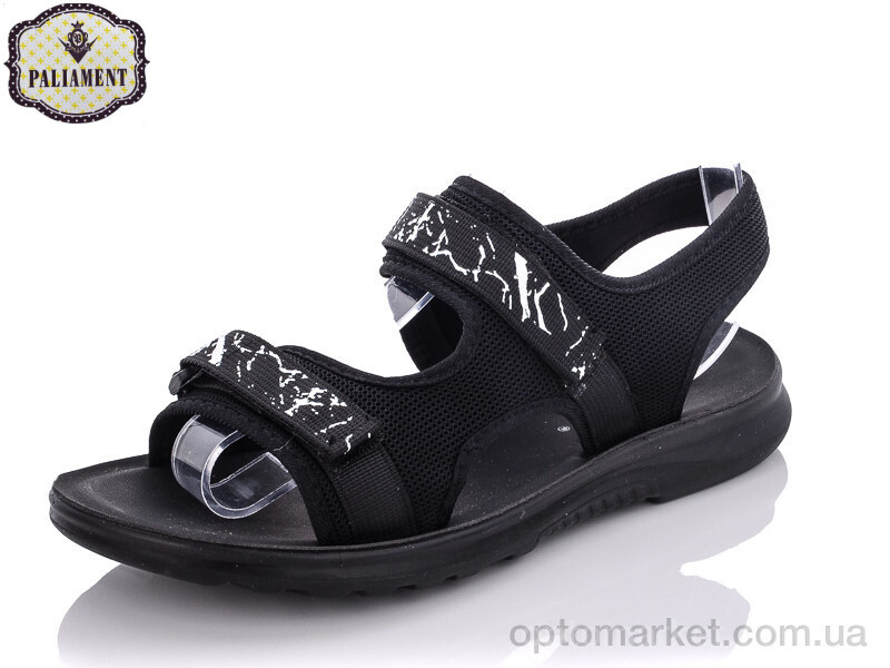 Купить Сандалі чоловічі A1518 Paliament чорний, фото 1